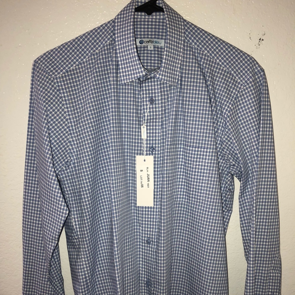 Cafe Bleu  Men’s Button Down Shirt